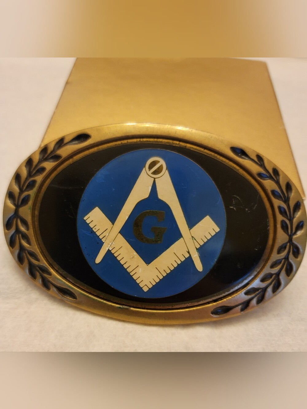 Heritage Buckles Masonic Solid Brass Belt Buckle